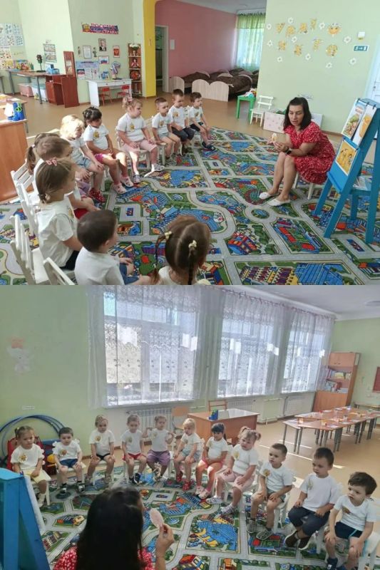 В детском саду № 3 Ясиноватского муниципального округа в группе «Кнопочки» прошло тематическое занятие, посвящённое Медовому Спасу В детском саду № 3 Ясиноватского муниципального округа в группе «Кнопочки» прошло тематическое занятие, посвящённое Медовому Спасу