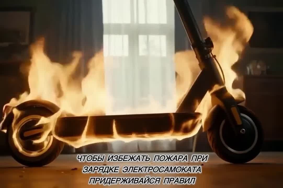 Как избежать взрыва электросамоката?
