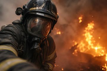 В Комсомольском на пожаре погибла пенсионерка, пожарные спасли 12 человек