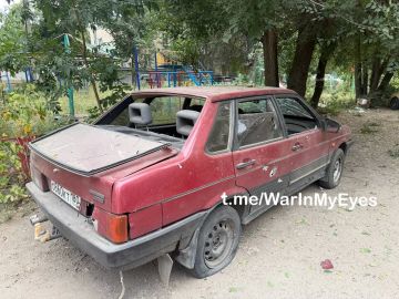 Еще кадры последствий обстрела Киевского района Донецка