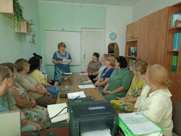 Лидер общественного мнения Варвара Добрянская провела встречу с трудовым коллективом Комсомольского детского сада «Сказка»