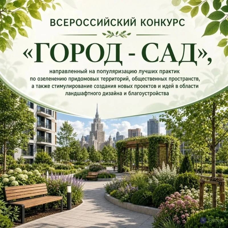 Донецкая Народная Республика – участник Всероссийского конкурса «Город — сад» Донецкая Народная Республика – участник Всероссийского конкурса «Город — сад»