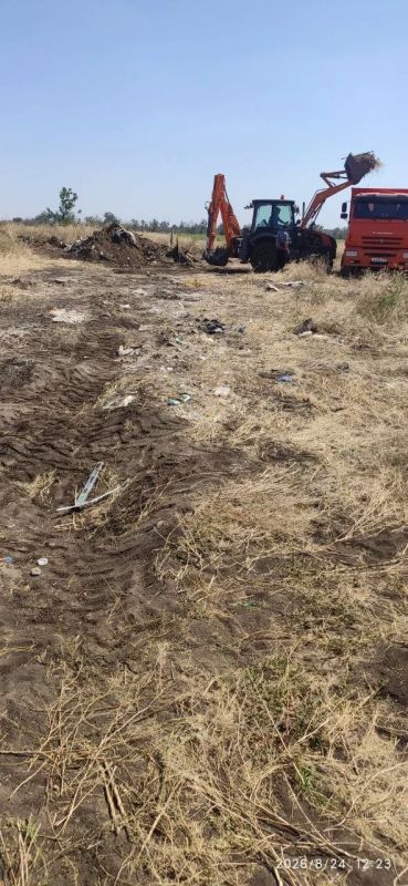 В Старобешевском округе ликвидированы несанкционированные свалки В Старобешевском округе ликвидированы несанкционированные свалки