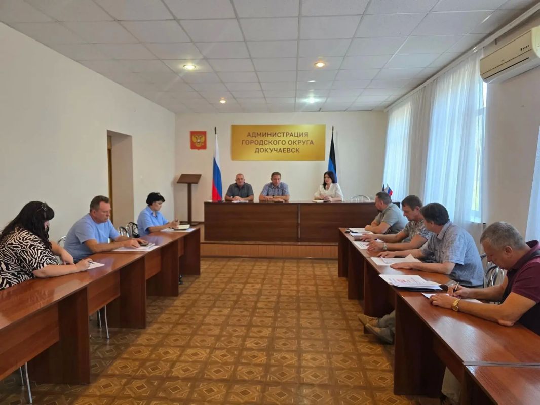 В Докучаевске прошло заседание штаба по вопросам здравоохранения