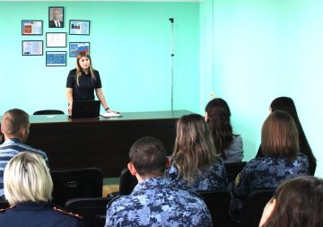 Личному составу ИК-12 и СИЗО-2 напомнили о важности соблюдения ПДД