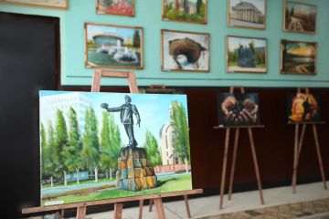 С любовью к Донецку и уважением к шахтерскому труду: осужденный ИК-3 посвятил серию картин родному краю