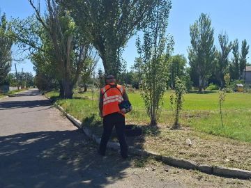 Сергей Юзвинкевич: В Володарском муниципальном округе продолжаются работы по покосу травы и содержанию территорий в надлежащем состоянии