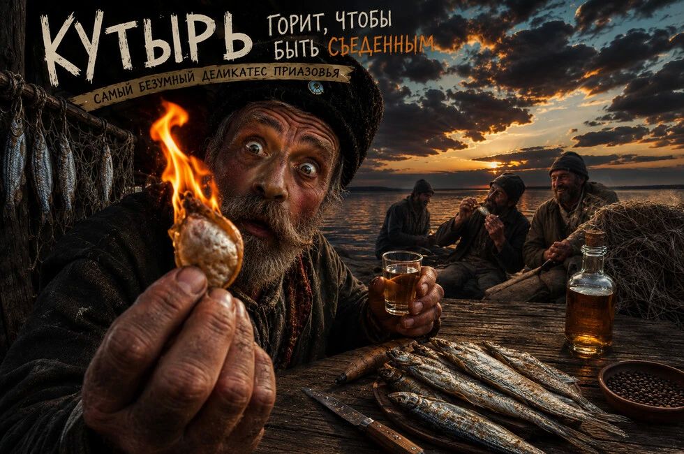 Жги кутырь! Зачем рыбьи пузыри обжигают на спичках