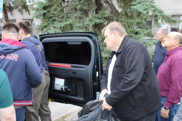 Иван Приходько: Глава городского округа город Елец, города-побратима Горловки, Вячеслав Павлович Жабин, с рабочим визитом посетил наш город