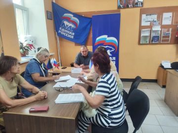 В Докучаевске прошел очередной личный прием граждан
