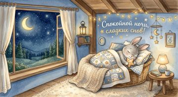 Пусть эта ночь будет тихой, а завтрашнее утро — вдохновляющим
