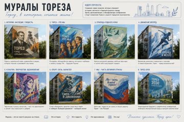 Продолжаем знакомиться с идеями нашей молодёжи ко Дню города Тореза!