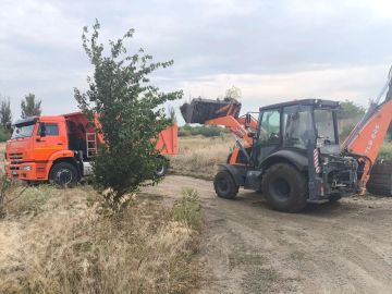 ЧИСТОТА — НАША ОБЩАЯ ЗАБОТА! В СТАРОБЕШЕВСКОМ ОКРУГЕ ЛИКВИДИРОВАНЫ 4 КРУПНЫЕ СВАЛКИ