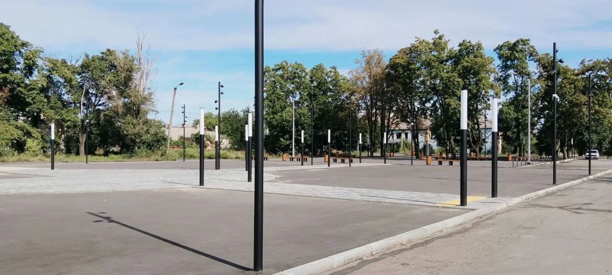 В Снежном преображаются общественные пространства В Снежном преображаются общественные пространства