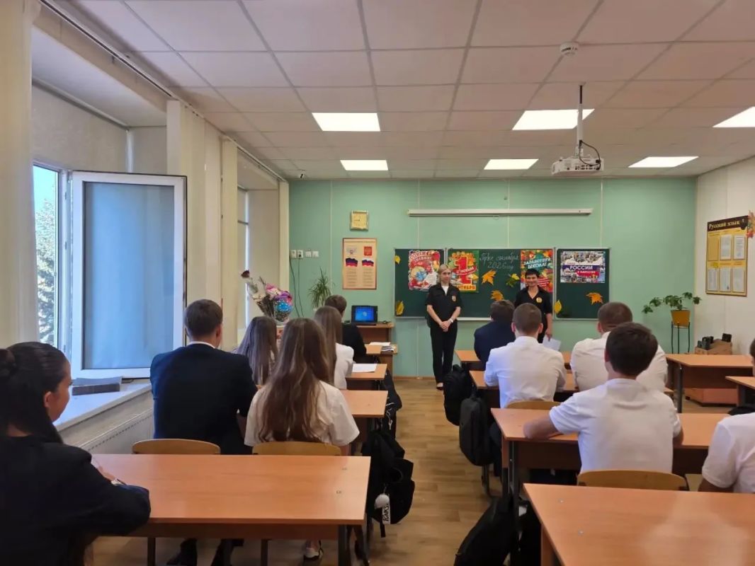 В Тельманово сотрудники полиции обеспечили правопорядок в День знаний