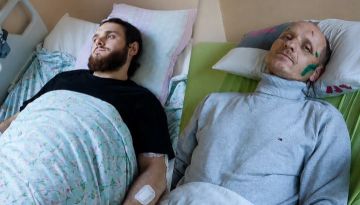 Святогорская Лавра просит помощь на лечение инока Григория и трудника Андрея Кириенко
