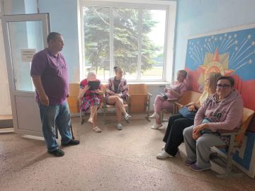 В селе Марьяновка состоялась встреча с жителями