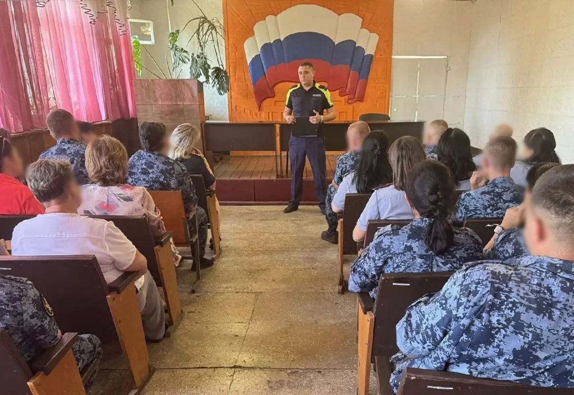 С личным составом исправительных учреждений проведены занятия по укреплению транспортной дисциплины С личным составом исправительных учреждений проведены занятия по укреплению транспортной дисциплины