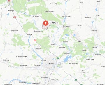 ВС РФ ведут зачистку от прячущихся в подвалах зданий боевиков ВСУ в освобождённом Святогорске в ДНР