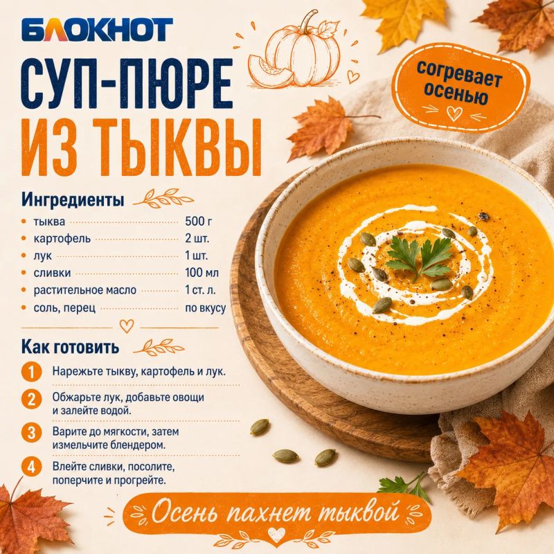 Осень пахнет тыквой — и домашней выпечкой тоже Осень пахнет тыквой — и домашней выпечкой тоже