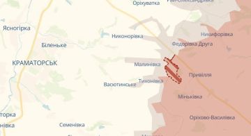 Украинский OSINT Deep State информирует о продвижении российских войск под Краматорском