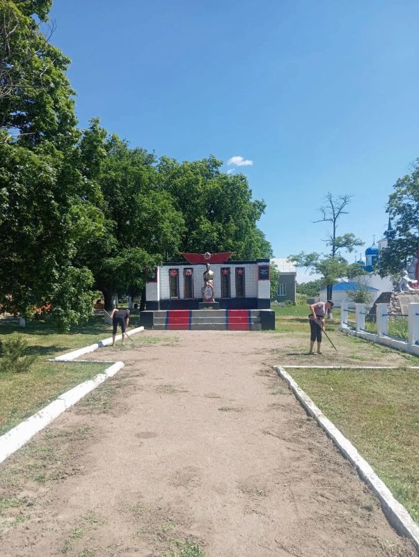 Наталья Великодная: Продолжаем выполнять поручение Главы ДНР Дениса Пушилина - поддержание чистоты и порядка на подведомственной территории Наталья Великодная: Продолжаем выполнять поручение Главы ДНР Дениса Пушилина - поддержание чистоты и порядка на подведомственной территории