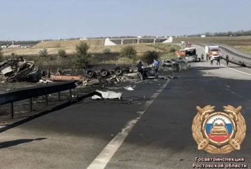 До четырёх человек выросло число погибших в жуткой аварии с бензовозом на трассе Ростов-Таганрог