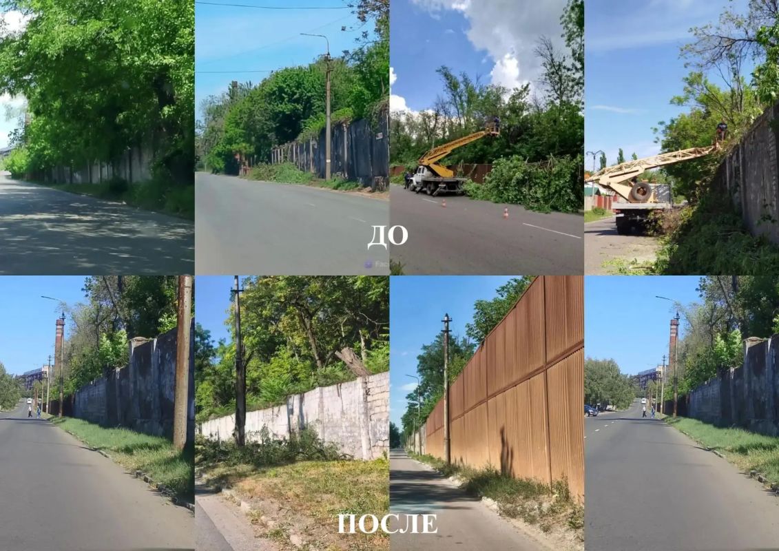В рамках благоустройства и наведения санитарного порядка Филиалом № 3 «Макеевский металлургический завод» ООО «ЮГМК ДОНЕЦК» в течении весенне-летнего периода текущего года были выполнены работы по обрезке веток деревьев по...