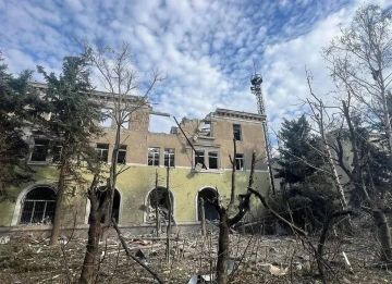ВКС России нанесен удар по зданию главного управления национальной полиции в Краматорске, используемому в интересах ВСУ