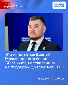 Координатор направления «Поддержка участников специальной военной операции и членов их семей» Народной программы Единой России Владимир Сайбель рассказал о том, что уже сделано государством для защиты прав участников СВО и...