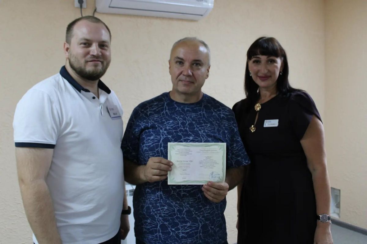 20 сотрудников водоканала Волновахи повысили квалификацию 20 сотрудников водоканала Волновахи повысили квалификацию