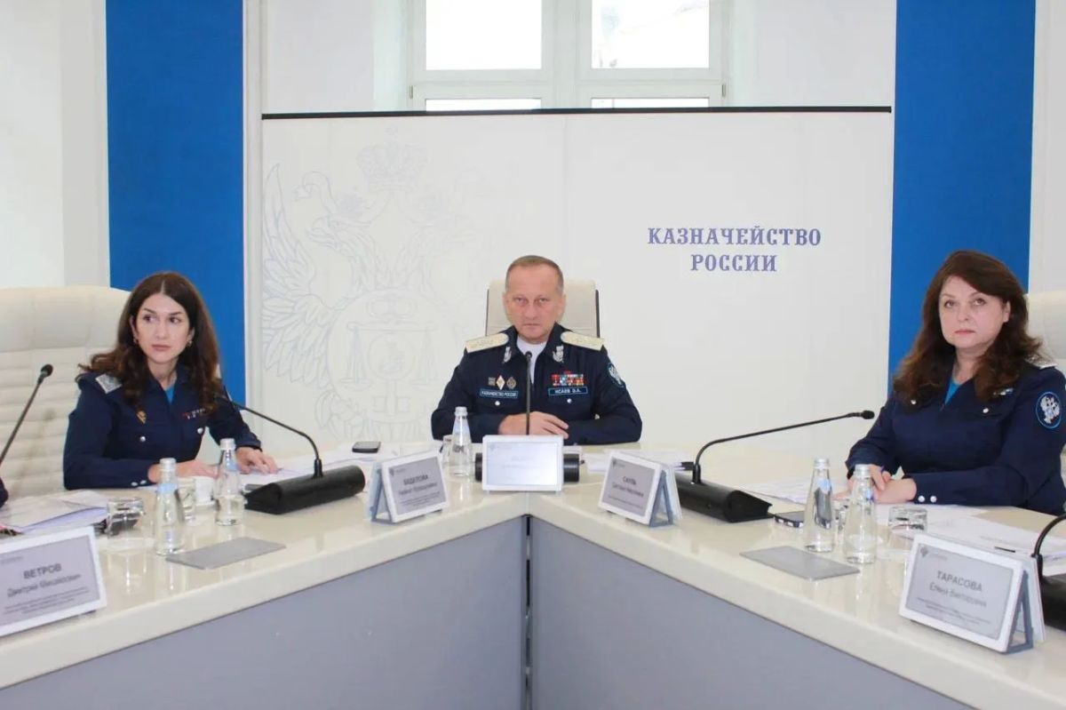 Первый заместитель руководителя Казначейства России Эли Исаев провел заседание Контрольной комиссии Федерального казначейства по рассмотрению результатов плановых контрольных мероприятий Первый заместитель руководителя Казначейства России Эли Исаев провел заседание Контрольной комиссии Федерального казначейства по рассмотрению результатов плановых контрольных мероприятий