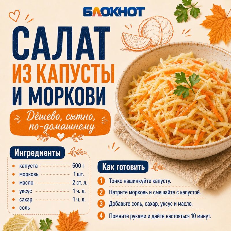 Капуста — тот самый продукт, из которого можно приготовить много и недорого Капуста — тот самый продукт, из которого можно приготовить много и недорого