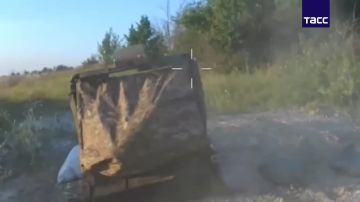 Кадры освобождения населенного пункта Грузское в ДНР