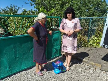 Адресная помощь в селе Широкая Балка