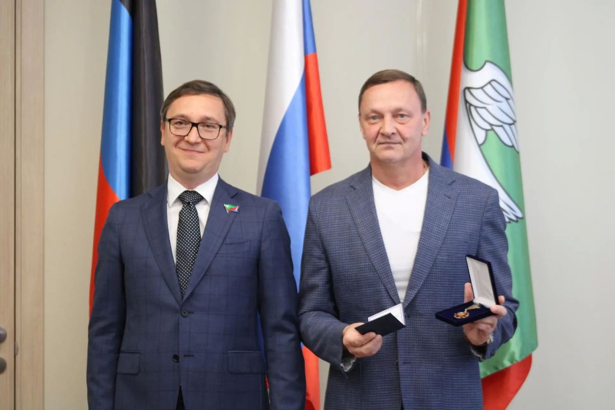 Кузбасс отмечен наградами Горловки Кузбасс отмечен наградами Горловки