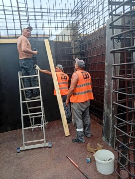 Рабочая поездка в рамках реализации СИП «Строительство и восстановление ведомственных объектов федеральных органов «силового блока» на территориях Донецкой Народной Республики, Луганской Народной Республики, Запорожской...