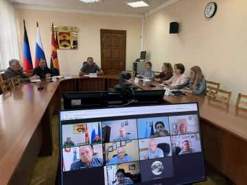 Александр Шатов: В Шахтерске провели заседание Штаба по вопросам охраны здоровья граждан