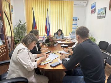 Еженедельное совещание под председательством заместителя главы администрации