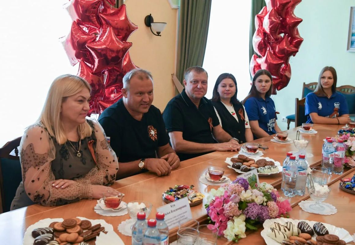 Встреча с активной молодёжью Донецка: разговор о памяти, правде и уважении к подвигу предков Встреча с активной молодёжью Донецка: разговор о памяти, правде и уважении к подвигу предков