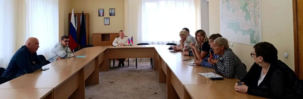 Наталья Бегуненко: В рамках проекта «УПРАВДОМ» в Управе Петровского внутригородского района Администрации г.о. Донецк прошло рабочее совещание по вопросам жилищно-коммунального характера Наталья Бегуненко: В рамках проекта «УПРАВДОМ» в Управе Петровского внутригородского района Администрации г.о. Донецк прошло рабочее совещание по вопросам жилищно-коммунального характера