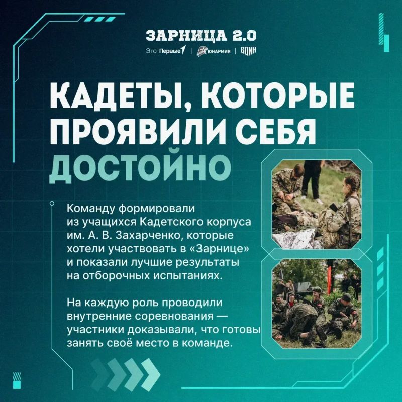 «ВОИН 10-ка» — в финале «Зарницы 2.0» «ВОИН 10-ка» — в финале «Зарницы 2.0»