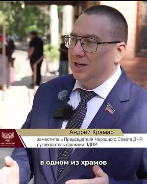 Андрей Крамар: В День освобождения Донбасса наш город принял дорогой для всех православных людей дар