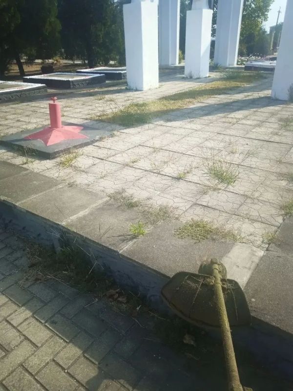 Борис Трима: Служба благоустройства МБУ «Вектор» облагородили мемориалы Борис Трима: Служба благоустройства МБУ «Вектор» облагородили мемориалы