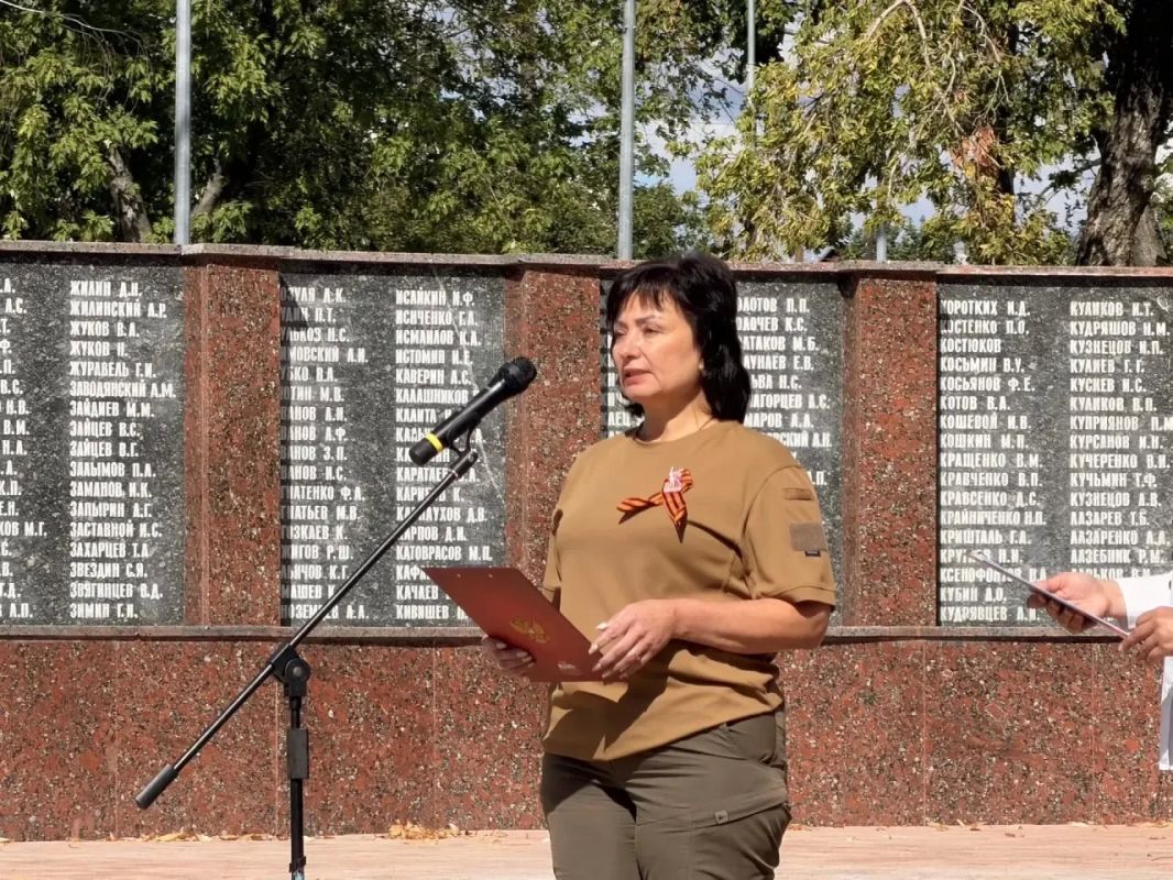 Наталья Великодная: Сегодня Донбасс отмечает 83-ю годовщину освобождения от немецко-фашистских захватчиков Наталья Великодная: Сегодня Донбасс отмечает 83-ю годовщину освобождения от немецко-фашистских захватчиков