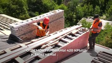 В воссоединенных регионах завершен капремонт 770 многоквартирных домов