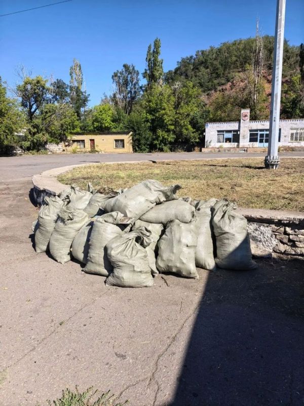 Коммунальщики Снежного продолжают благоустраивать территории общего пользования Коммунальщики Снежного продолжают благоустраивать территории общего пользования