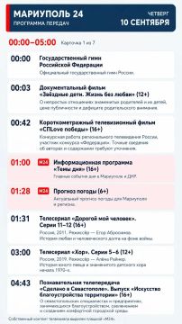 «Мариуполь 24» — программа передач