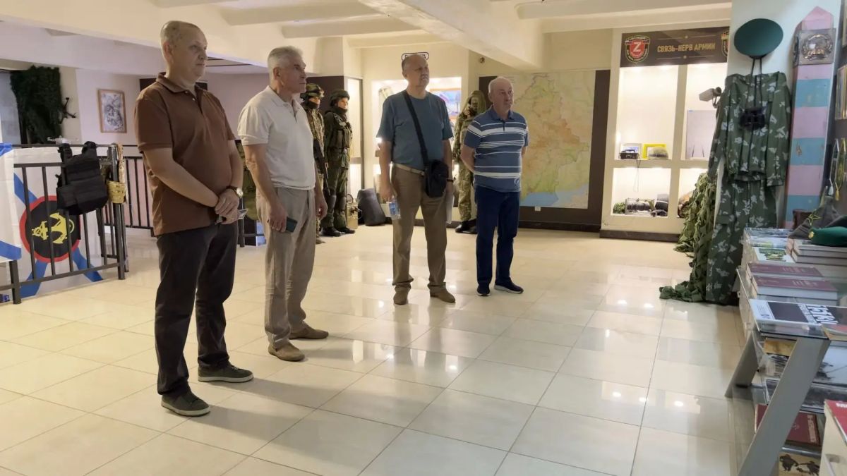 Дмитрий Огилец: Провел экскурсию в Доме Ветерана для ветеранов пограничных войск Дмитрий Огилец: Провел экскурсию в Доме Ветерана для ветеранов пограничных войск