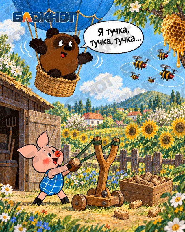 «Это ж-ж-ж неспроста»: ИИ поселил Винни-Пуха и Пятачка на Донбассе «Это ж-ж-ж неспроста»: ИИ поселил Винни-Пуха и Пятачка на Донбассе